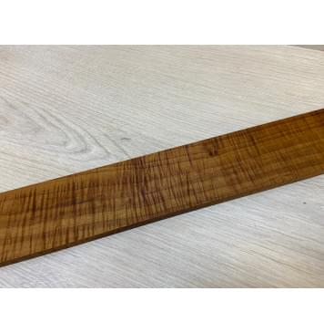 Клён Волнистый Печёный 180 гр заготовка накладки для электрогитары Смешанный А Волна ААА 10х58х535 мм-13