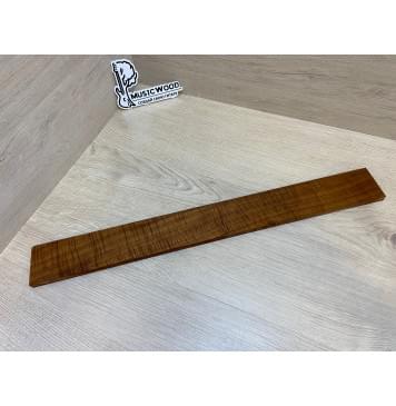 Клён Волнистый Печёный 180 гр заготовка накладки для электрогитары Смешанный А Волна ААА 10х58х535 мм-0