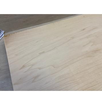 Клён Белый Печёный 120 гр заготовка корпуса Тангент АА 52х356х560 мм,Массив, 629 кг/м3-9