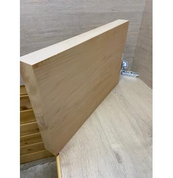 Клён Белый Печёный 120 гр заготовка корпуса Тангент АА 52х356х560 мм,Массив, 629 кг/м3-10