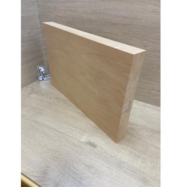 Клён Белый Печёный 120 гр заготовка корпуса Тангент АА 52х356х560 мм,Массив, 629 кг/м3-11