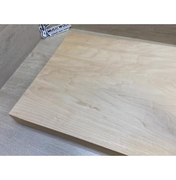 Клён Белый Печёный 120 гр заготовка корпуса Тангент ААА 51х375-345х560-545 мм,Массив, 625 кг/м3-5