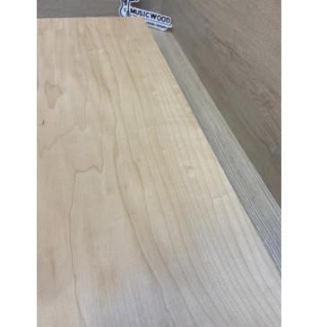 Клён Белый Печёный 120 гр заготовка корпуса Тангент АА 50х380-375х560-550 мм,Массив, 632 кг/м3-6