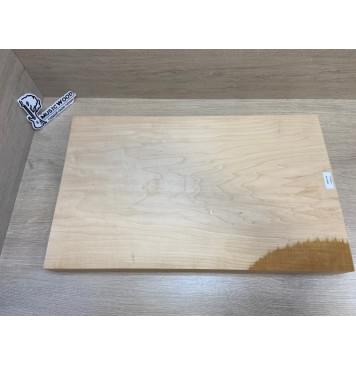 Клён Белый Печёный 120 гр заготовка корпуса Тангент ААА 53х346х570 мм,Массив, 633 кг/м3-7