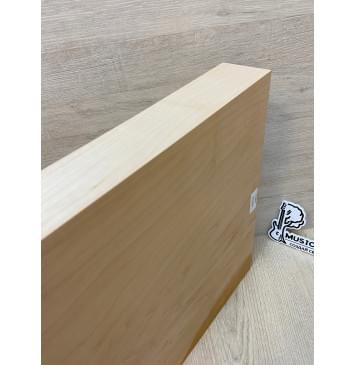 Клён Белый Печёный 120 гр заготовка корпуса Тангент ААА 53х346х570 мм,Массив, 633 кг/м3-8