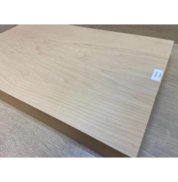 Клён Белый Печёный 120 гр заготовка корпуса Тангент АА 51х350-345х545 мм,Массив, 645 кг/м3-7