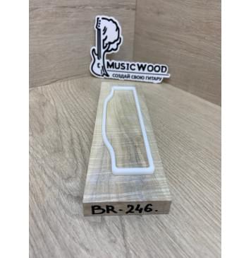 Клён Американский Волнистый заготовка для бриджа акустической гитары Радиал А Волна АА 14х58х200 мм-1