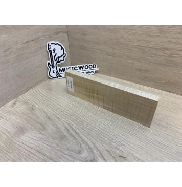 Клён Американский Волнистый заготовка для бриджа акустической гитары Радиал АА Волна ААА 12.5х57х180 мм-6