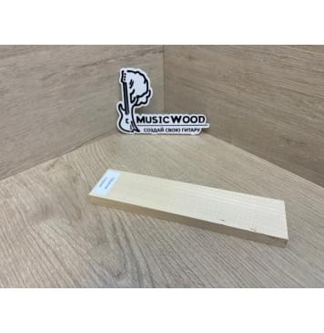 Клён Белый Явор, Волнистый заготовка для бриджа акустической гитары Радиал АА Волна А 12.5х44х185 мм-4