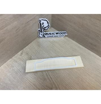 Клён Белый Явор, Волнистый заготовка для бриджа акустической гитары Радиал АА Волна АА 11х44х210 мм-0