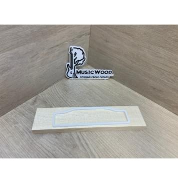 Клён Белый Явор, Волнистый заготовка для бриджа акустической гитары Радиал АА Волна АА 15х50х225 мм-0