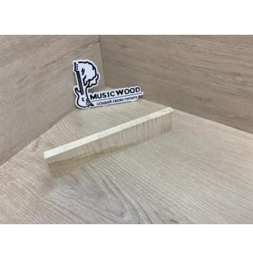 Клён Американский Волнистый заготовка для бриджа акустической гитары Радиал А Волна ААА 10.5х45х195 мм-5
