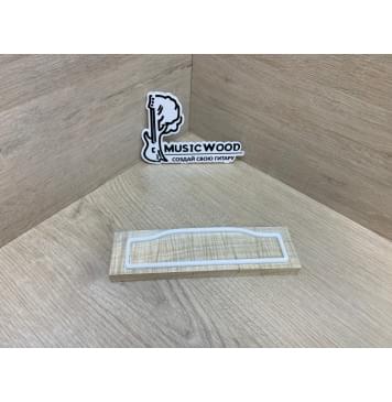 Клён Американский Волнистый заготовка для бриджа акустической гитары Радиал АА Волна ААА 12.5х48х180 мм-0