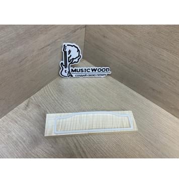 Клён Американский Волнистый заготовка для бриджа акустической гитары Радиал АА Волна ААА 12х44х180 мм-0