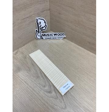 Клён Американский Волнистый заготовка для бриджа акустической гитары Радиал АА Волна ААА 12х44х180 мм-5