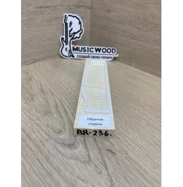 Клён Американский Волнистый заготовка для бриджа акустической гитары Радиал А Волна ААА 12х44х195 мм-3