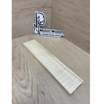 Клён Американский Волнистый заготовка для бриджа акустической гитары Радиал АА Волна ААА 11.5х45х215 мм-2