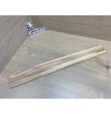 Клён Американский Ashleaf заготовка накладки для электрогитары Радиал АА 12х73-65х555 мм-1