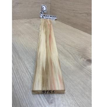 Клён Американский Ashleaf заготовка накладки для электрогитары Радиал АА 12х73-65х555 мм-3