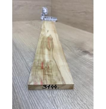 Клён Американский Ashleaf заготовка накладки для электрогитары Радиал АА 11.5х77х550 мм-1