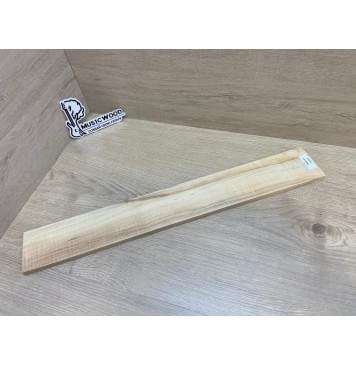 Клён Американский Ashleaf заготовка накладки для электрогитары Радиал АА 11.5х77х550 мм-7