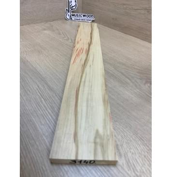 Клён Американский Ashleaf заготовка накладки для электрогитары Радиал АА 12.5х77х550 мм-3