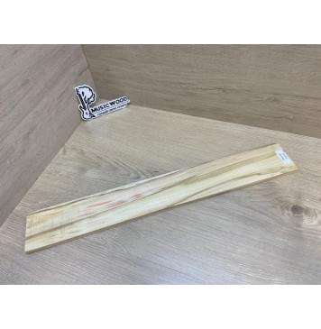 Клён Американский Ashleaf заготовка накладки для электрогитары Радиал АА 12.5х77х550 мм-4