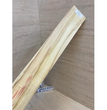 Клён Американский Ashleaf заготовка накладки для электрогитары Радиал АА 12.5х77х550 мм-5