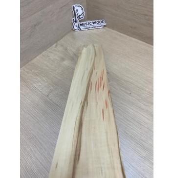 Клён Американский Ashleaf заготовка накладки для электрогитары Радиал АА 12.5х77х550 мм-9