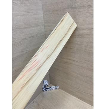 Клён Американский Ashleaf заготовка накладки для электрогитары Радиал АА 12.5х77х550 мм-0