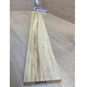 Клён Американский Ashleaf заготовка накладки для электрогитары Радиал АА 12х78х550 мм-2