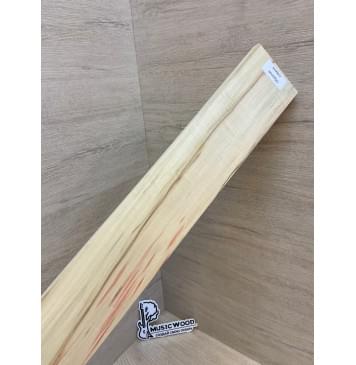 Клён Американский Ashleaf заготовка накладки для электрогитары Радиал АА 12х78х550 мм-5