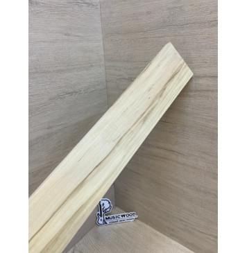 Клён Американский Ashleaf заготовка накладки для электрогитары Радиал АА 12х78х550 мм-4