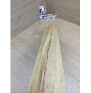 Клён Американский Ashleaf заготовка накладки для электрогитары Радиал АА 12х78х550 мм-7