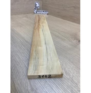 Клён Американский Ashleaf заготовка накладки для электрогитары Смешанный ААА 11.5х75х545 мм-2