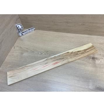 Клён Американский Ashleaf заготовка накладки для электрогитары Смешанный ААА 12.5х75х545 мм-3