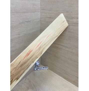 Клён Американский Ashleaf заготовка накладки для электрогитары Смешанный ААА 12.5х75х545 мм-11