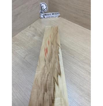 Клён Американский Ashleaf заготовка накладки для электрогитары Смешанный ААА 12.5х75х545 мм-8