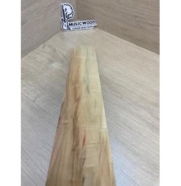 Клён Американский Ashleaf заготовка накладки для электрогитары Смешанный ААА 12.5х75х545 мм-10