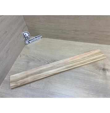 Клён Американский Ashleaf заготовка накладки для электрогитары Радиал АА 13.5х73х560 мм-0