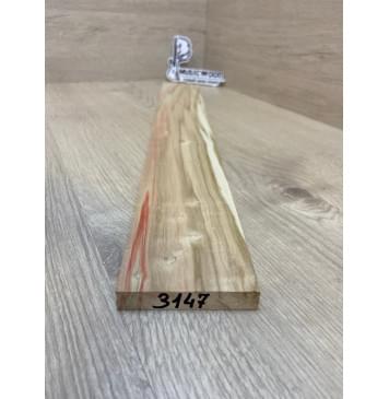Клён Американский Ashleaf заготовка накладки для электрогитары Радиал А 12х73х555 мм-3