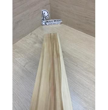 Клён Американский Ashleaf заготовка накладки для электрогитары Радиал ААА 9х80х540 мм-9