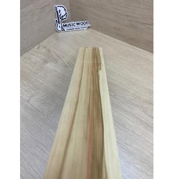 Клён Американский Ashleaf заготовка накладки для электрогитары Радиал ААА 9х80х540 мм-11