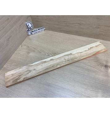 Клён Американский Ashleaf заготовка накладки для электрогитары Смешанный ААА Кап АА 13.5х77х580 мм-2