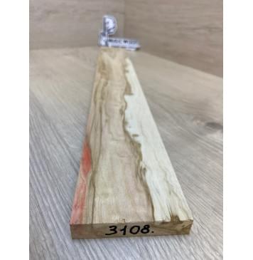 Клён Американский Ashleaf заготовка накладки для электрогитары Смешанный ААА Кап АА 13.5х77х580 мм-1