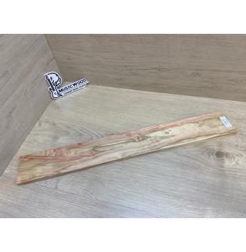 Клён Американский Ashleaf заготовка накладки для электрогитары Смешанный ААА Кап АА 13.5х77х580 мм-6
