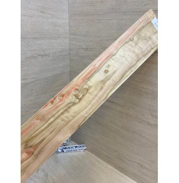 Клён Американский Ashleaf заготовка накладки для электрогитары Смешанный ААА Кап АА 13.5х77х580 мм-4