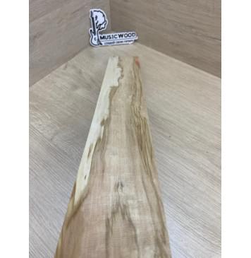 Клён Американский Ashleaf заготовка накладки для электрогитары Смешанный ААА Кап АА 13.5х77х580 мм-7