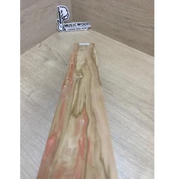 Клён Американский Ashleaf заготовка накладки для электрогитары Смешанный ААА Кап АА 13.5х77х580 мм-11