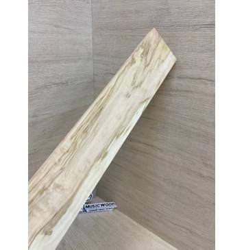 Клён Американский Ashleaf заготовка накладки для электрогитары Смешанный ААА Кап АА 13.5х77х580 мм-9